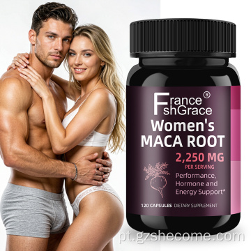 Shecome Women Maca Root Capsules melhoram o humor energético